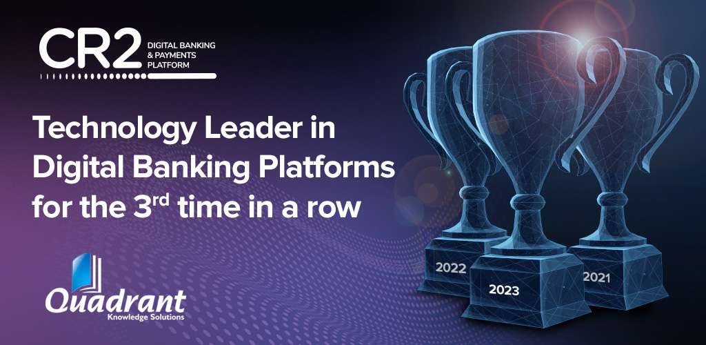 CR2 positioned as a Technology Leader in Quadrant Spark Matrix Report on Digital Banking Platforms 2023